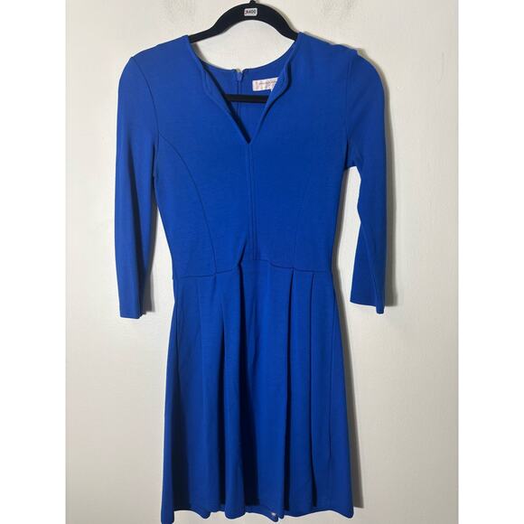 French Connection Classic Long Sleeve Knee Length Dress Sz 2 - Picture 1 of 2